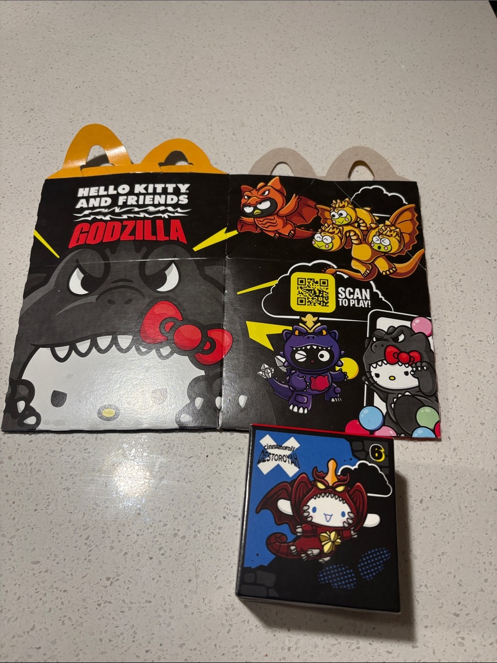 McDonald’s McDonCinnamoroll Destoroyah Hello Kitty